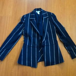 Oscar de la Renta navy blue blazer